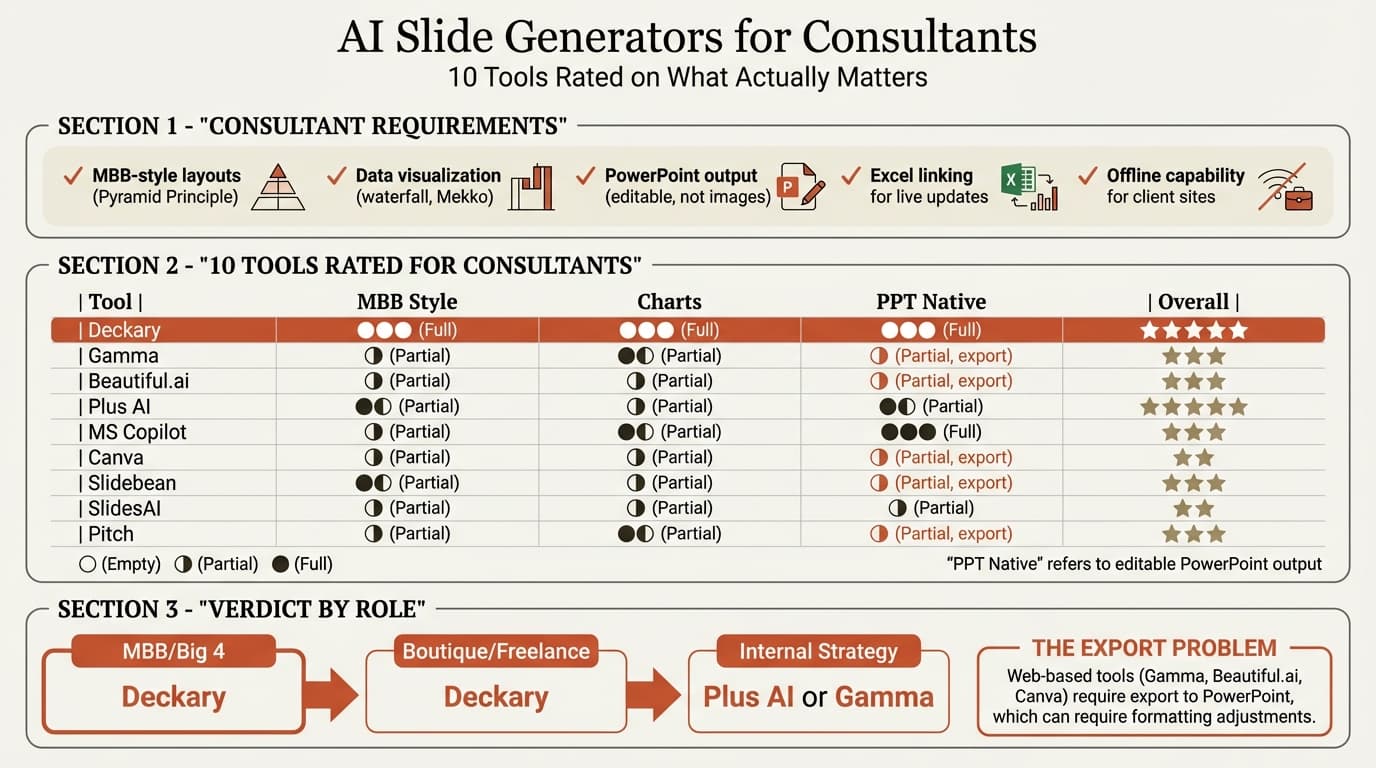 AI PowerPoint benchmark across creation, revision, verification, and delivery