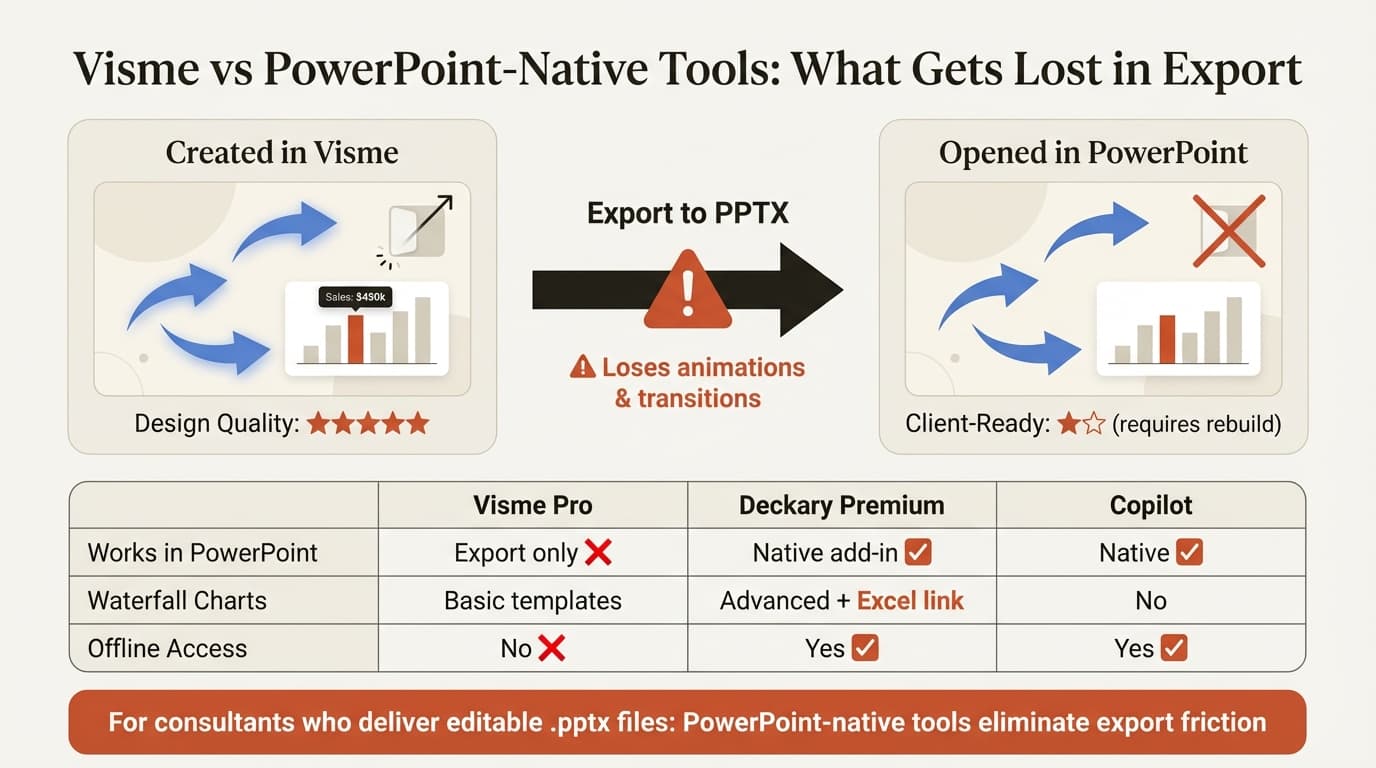 Visme review infographic