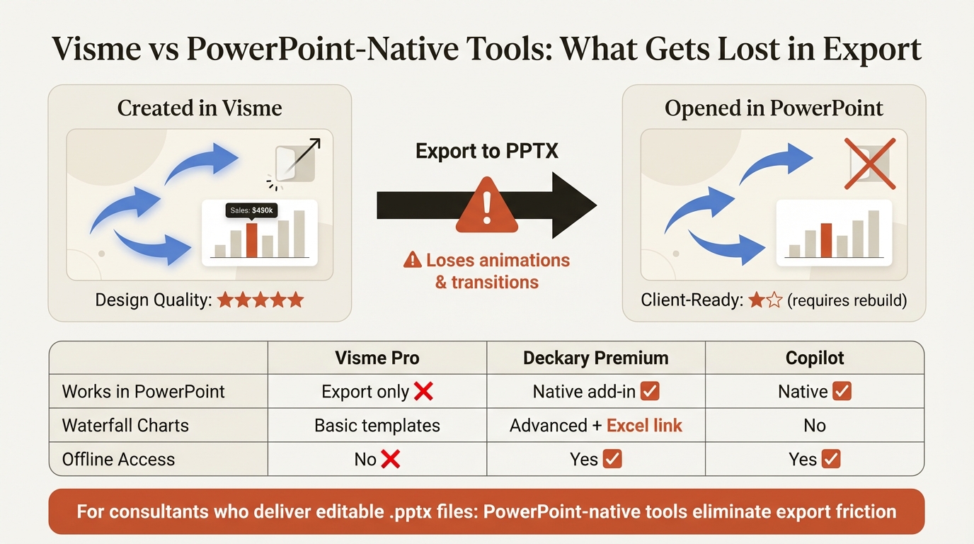 Visme review infographic
