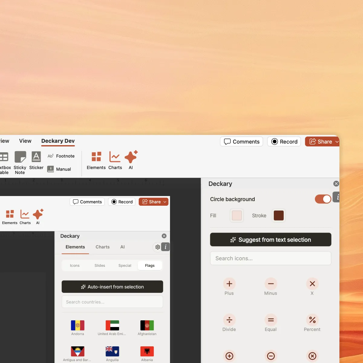 Icons, Flags & Images